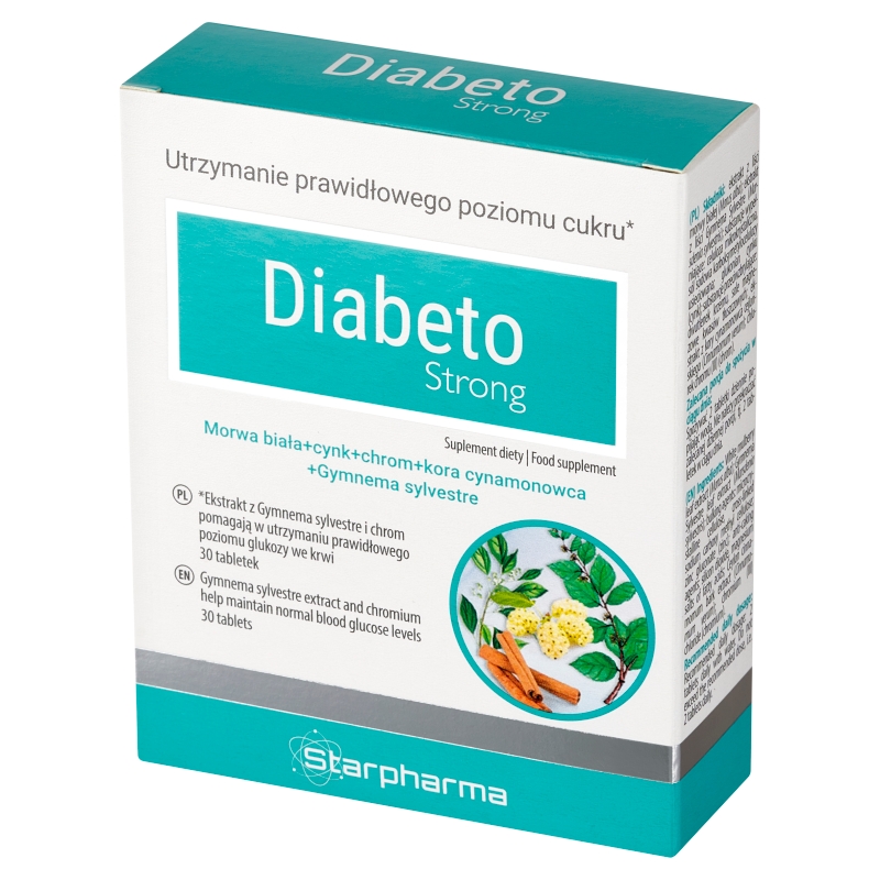 DiabetoStrong, 30 tabletek