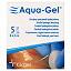Aqua-Gel, opatrunek na trudno gojące się rany, średnica 6,5 cm, 5 szt.