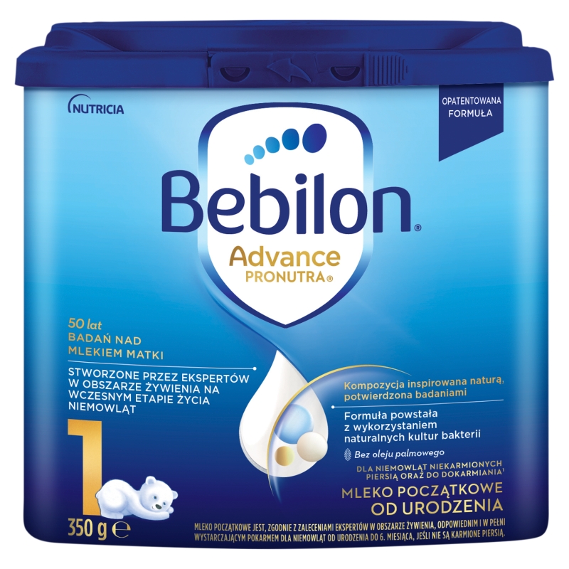 Bebilon 1 z Pronutra ADVANCE, mleko początkowe, 350 g