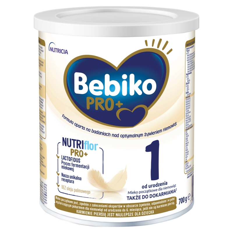 Bebiko Pro+ 1 proszek mleko modyfikowane początkowe od urodzenia, 700 g