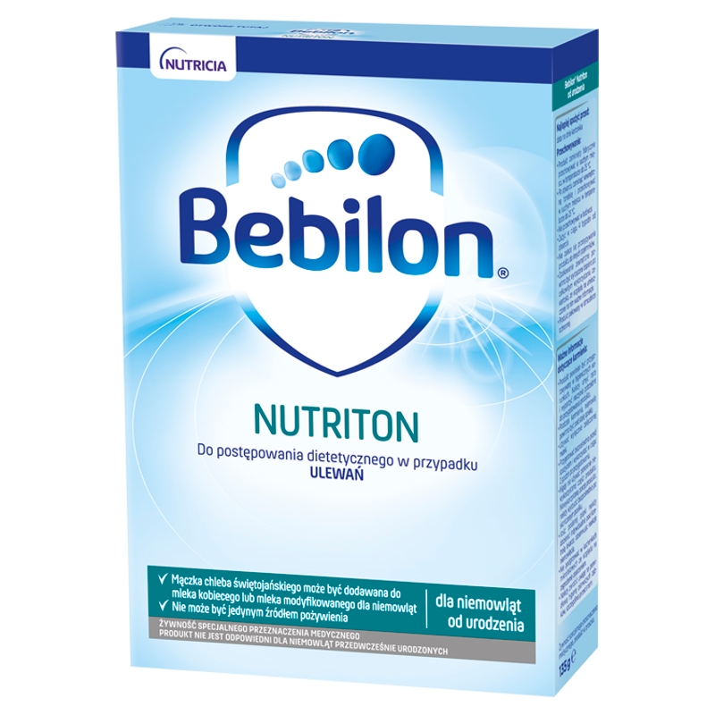 Bebilon Nutriton , proszek w przypadku skłonności do ulewania u niemowląt i dzieci, 135 g