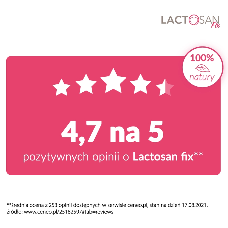 Lactosan Fix, herbata w saszetkach wspomagająca laktację, 20 szt.