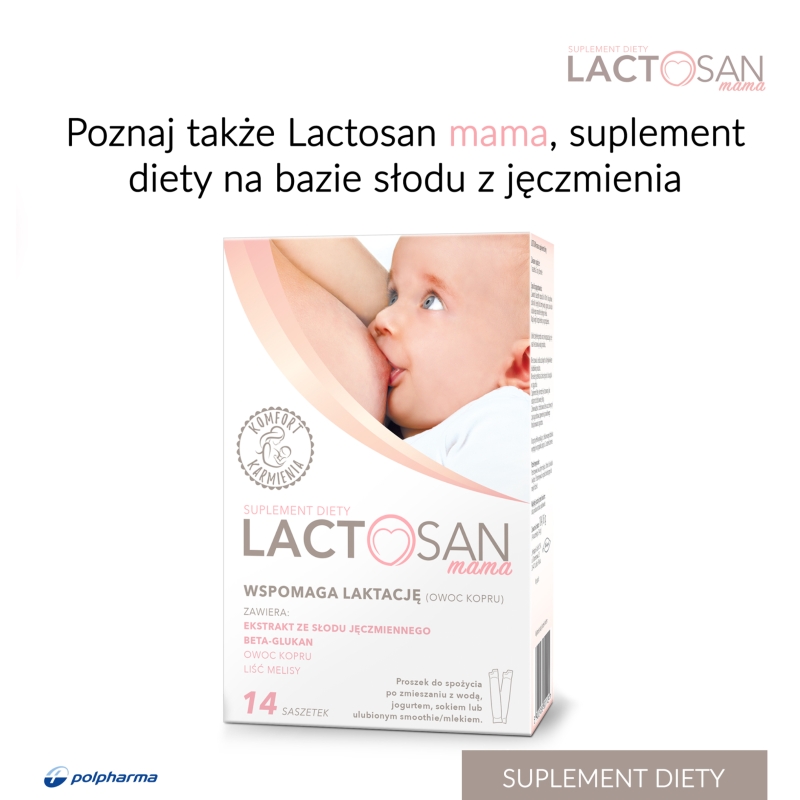 Lactosan Fix, herbata w saszetkach wspomagająca laktację, 20 szt.
