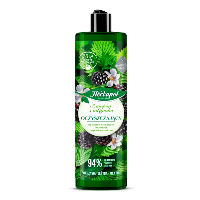 Herbapol Polana szampon + odżywka do włosów, 2w1, 400 ml