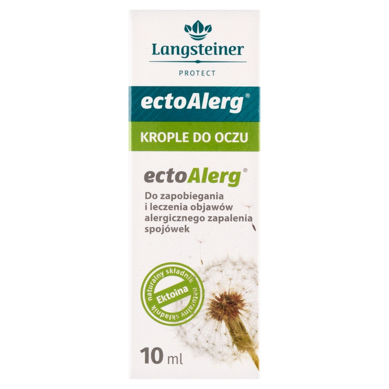 EctoAlerg krople na alergiczne zapalenie spojówek, butelka 10 ml