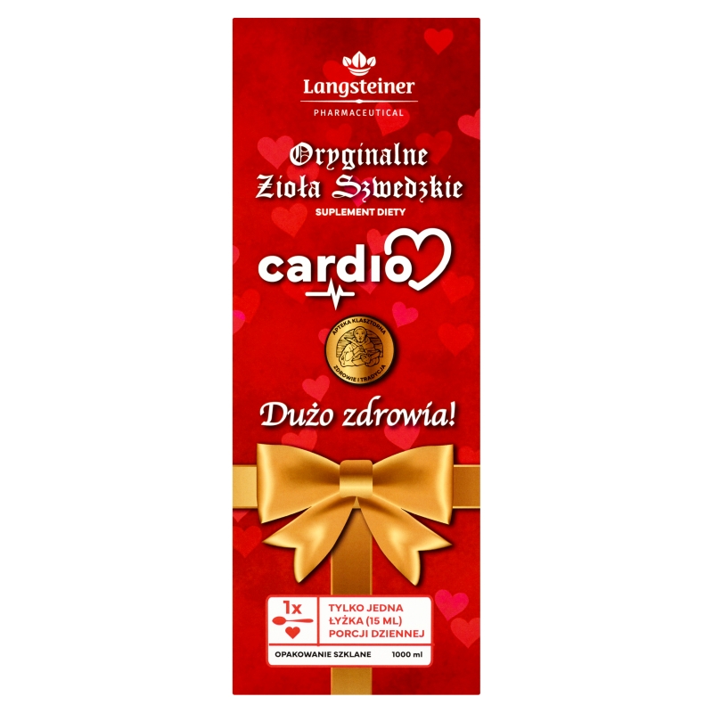 Oryginalne Zioła Szwedzkie Cardio, 1000 ml