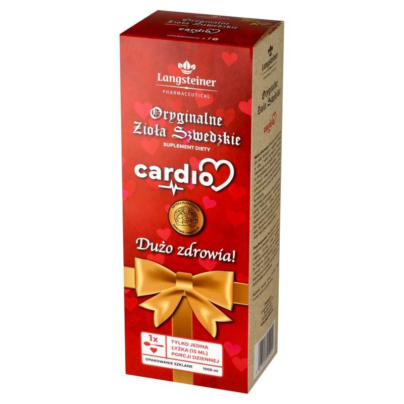 Oryginalne Zioła Szwedzkie Cardio, 1000 ml