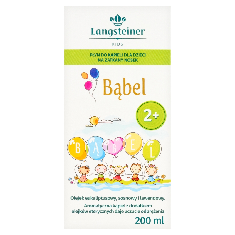 Bąbel, płyn do kąpieli na zatkany nosek, 200 ml