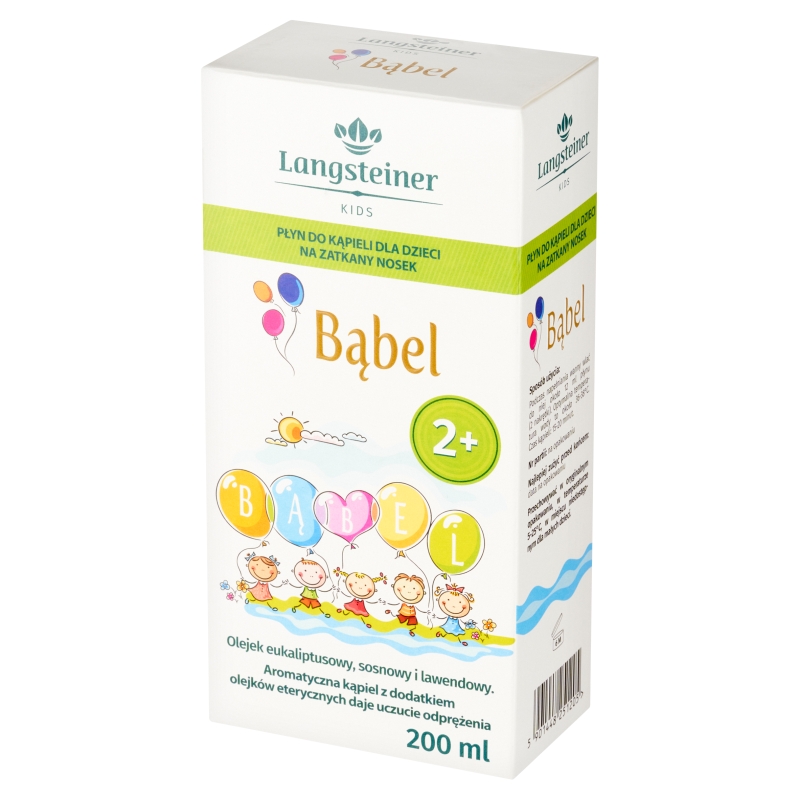 Bąbel, płyn do kąpieli na zatkany nosek, 200 ml