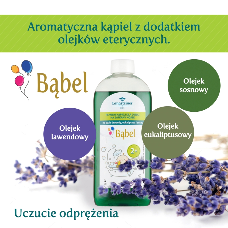 Langsteiner Bąbel, płyn do kąpieli, 200 ml