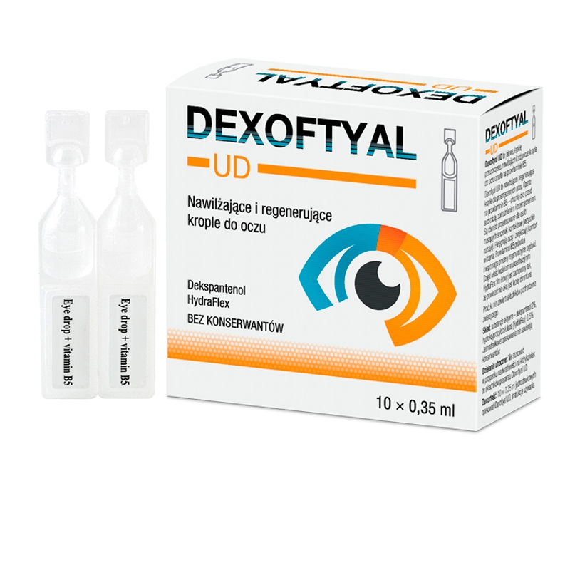 Dexoftyal UD krople do oczu, 10 x 0,35 ml