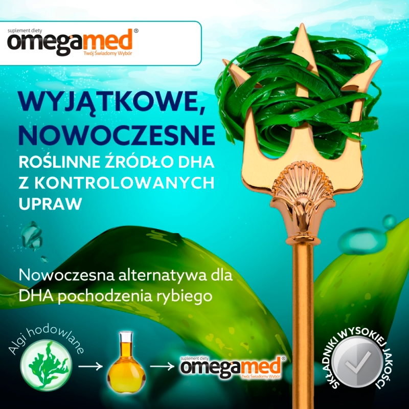 Omegamed Odporność 3+, pastylki ze składnikami wspierającymi odporność o smaku pomarańczowym, 30 szt.
