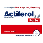 ActiFerol Fe Forte kapsułki dla kobiet w ciąży, 60 szt.