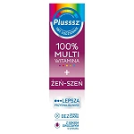 Plusssz 100% Multiwitamina + Żeń-Szeń tabletki musujące z witaminami o smaku owoców leśnych, 20 szt.