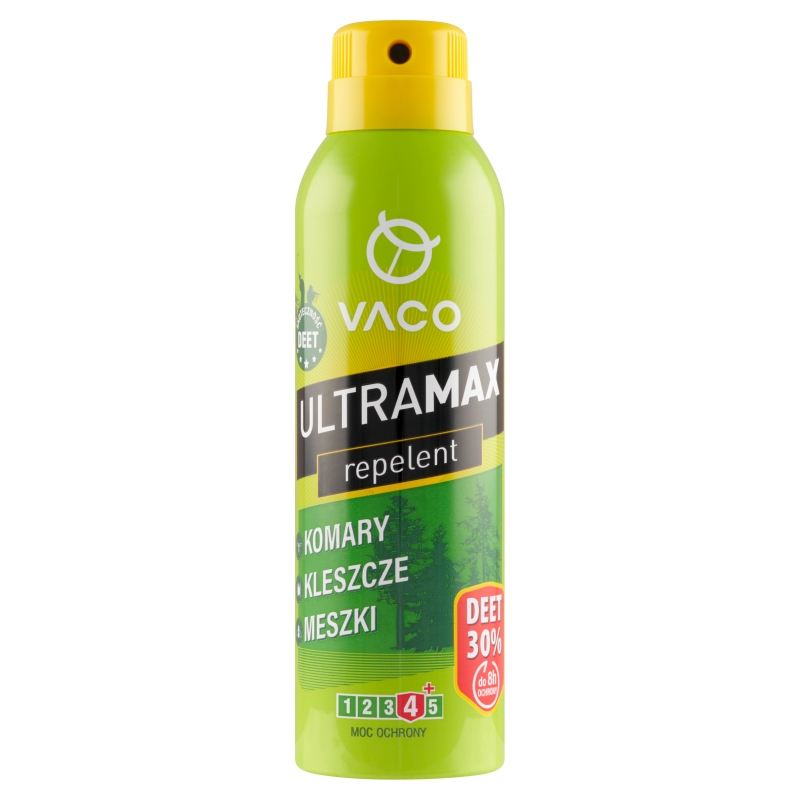 Vaco Ultramax, spray na komary, kleszcze i meszki, 170 ml