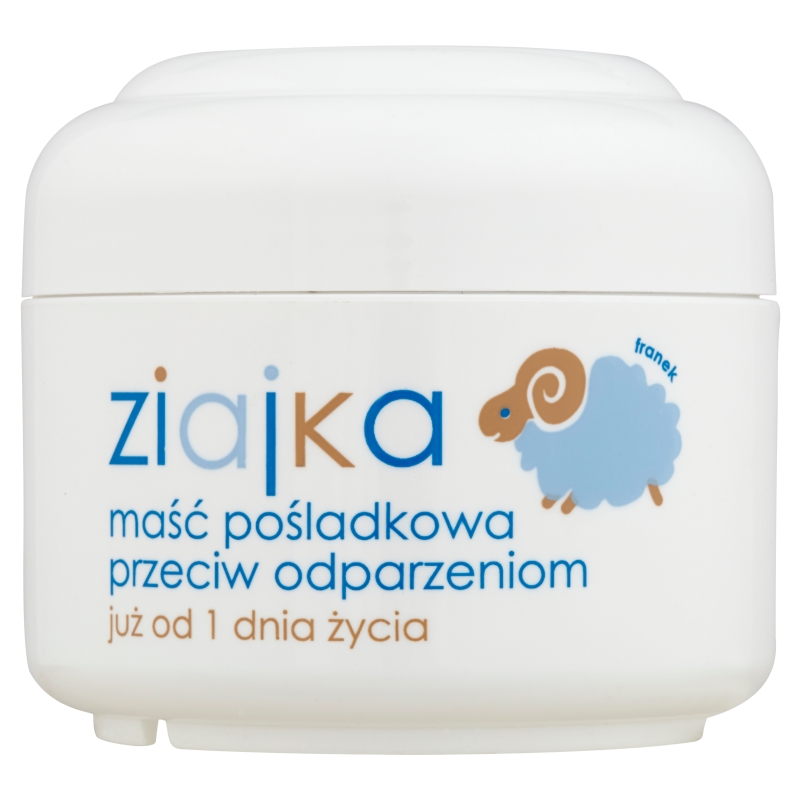 Ziajka Maść pośladkowa przeciw odparzeniom, maść zapobiegająca podrażnieniom, 50 ml
