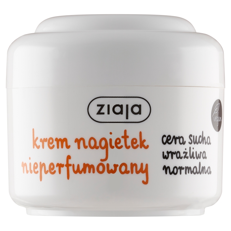 Ziaja Krem nagietkowy z witaminą E nieperfumowany, 50 ml