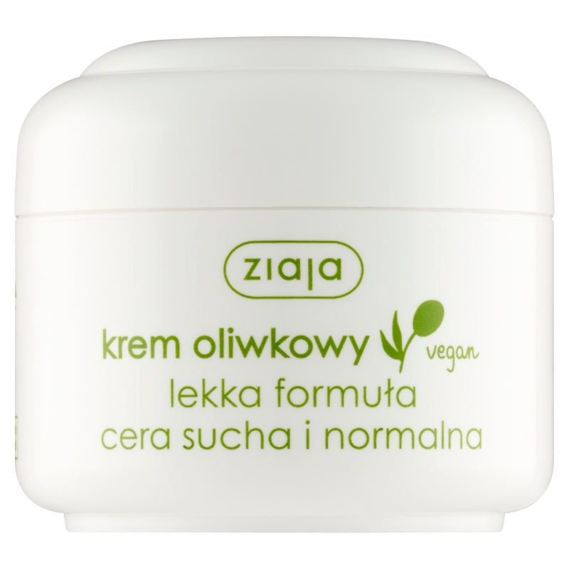 Ziaja krem oliwkowy , lekka formuła do skóry suchej i normalnej, 50 ml