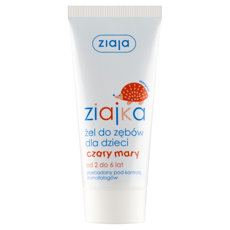 Ziajka Czary-Mary , żel do zębów dla dzieci w wieku 2-6 lat, 50 ml