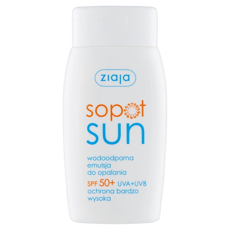 Ziaja Sopot Sun emulsja do opalania wodoodporna SPF 50 + , 125 ml