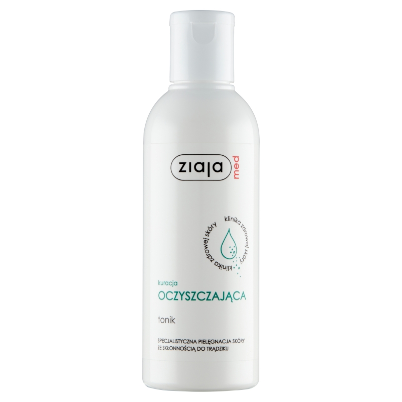 Ziaja Med Kuracja Oczyszczająca, tonik do skóry trądzikowej, 200 ml