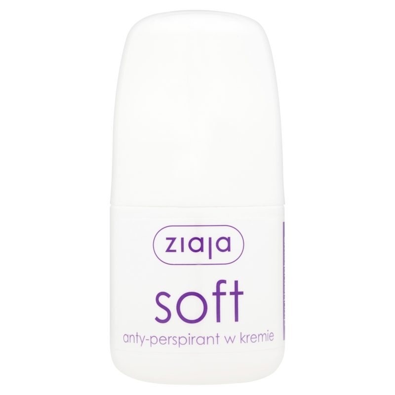 Ziaja Soft, Antyperspirant w kremie, roll-on, 60 ml