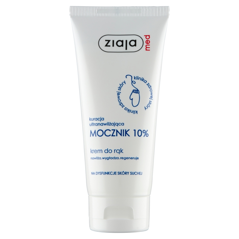Ziaja Med Kuracja Ultranawilżająca Mocznik 10% krem zmiękczający do rąk, 100 ml