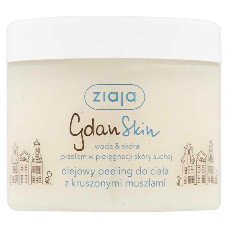 Ziaja Gdanskin, olejowy peeling do ciała, 300 ml