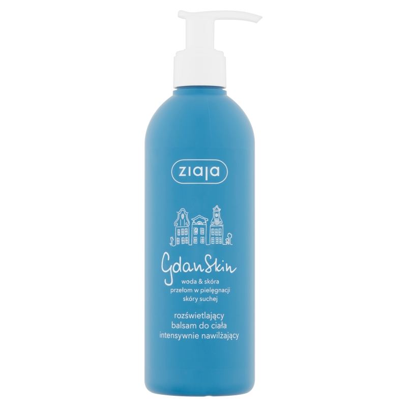 Ziaja Gdanskin, balsam do ciała rozświetlający, 300 ml