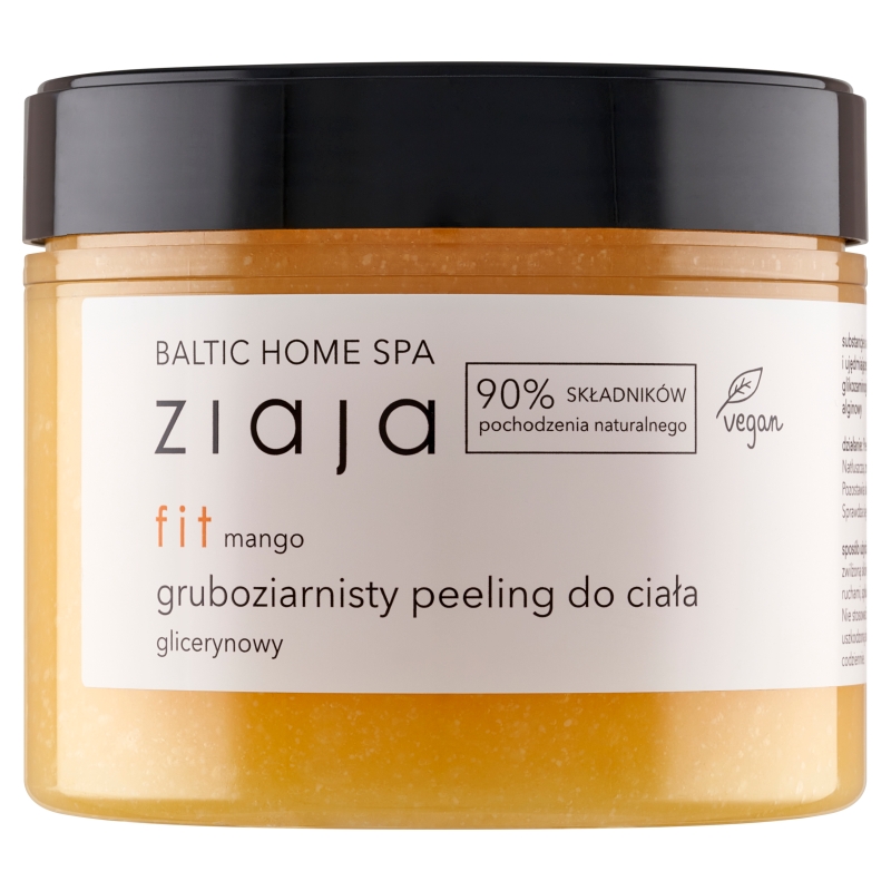 Ziaja baltic home spa fit, peeling gruboziarnisty do ciała, 300 ml