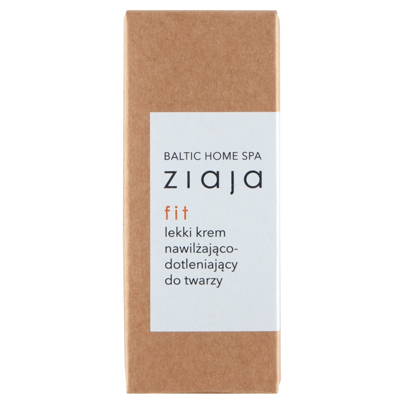 Ziaja baltic home spa fit, krem nawilżający do twarzy, 50 ml