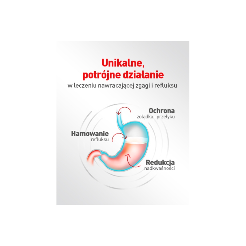 Alugastrin 3 Forte, tabletki na zgagę, redukcję nadkwaśności, 30 szt.