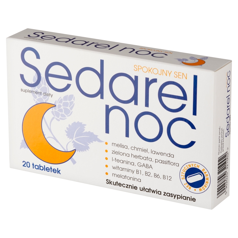 Sedarel Noc, 20 tabletek