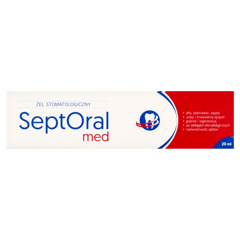 SEPTORAL MED żel do stosowania w jamie ustnej, 20 ml