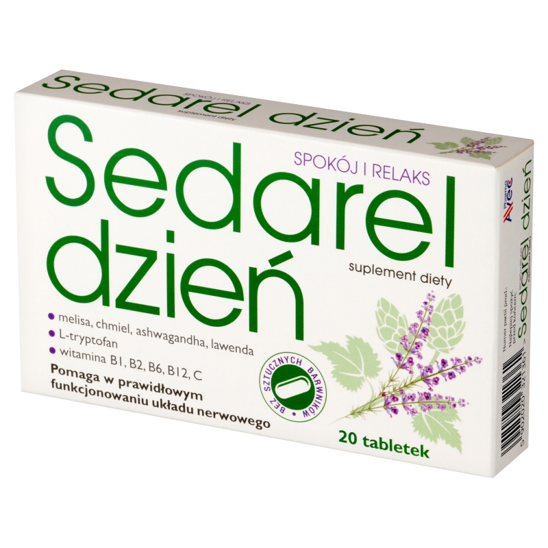Sedarel Dzień, 20 tabletek