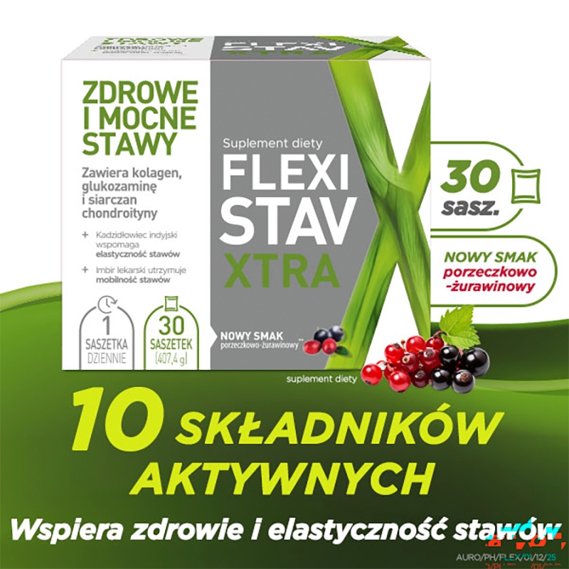 FlexiStav Xtra, proszek, 30 sasz.