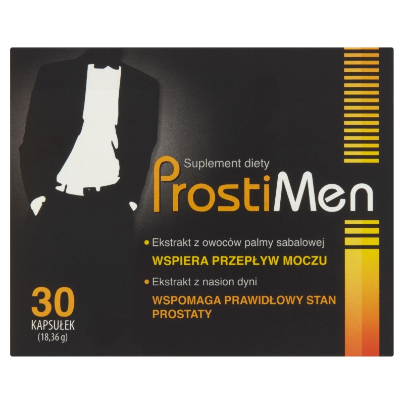 ProstiMen, kapsułki składnikami wspierającymi funkcjonowanie prostaty, 30 szt.