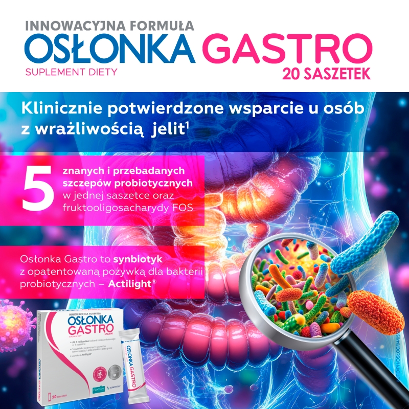 Osłonka Gastro, proszek, 20 sasz.