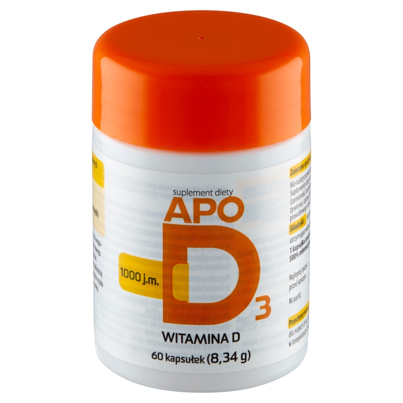 ApoD3 1000 j.m., 60 kapsułek