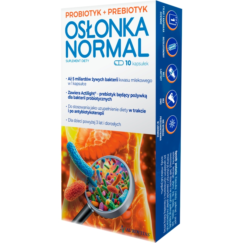 Osłonka Normal, kapsułki, 10 szt.