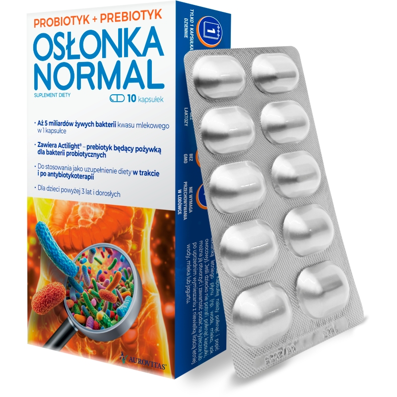 Osłonka Normal, kapsułki, 10 szt.