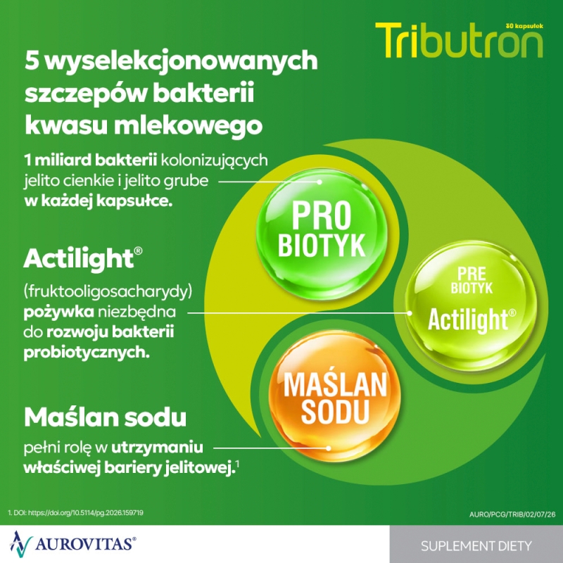Tributron, 30 kapsułek