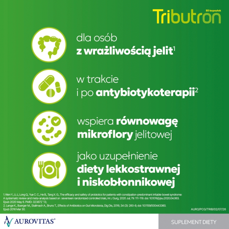 Tributron, 30 kapsułek