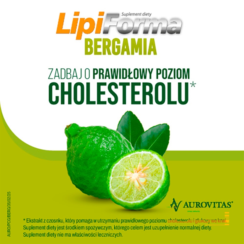 Lipiforma Bergamia , kapsułki, 30 szt.