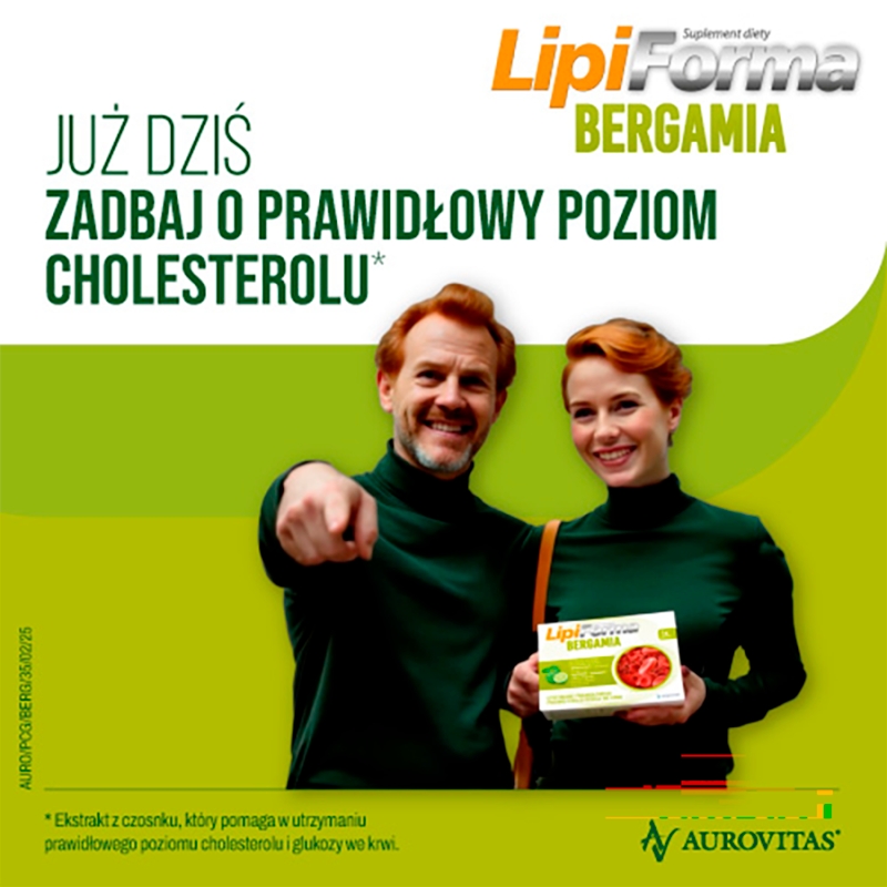 Lipiforma Bergamia , kapsułki, 30 szt.