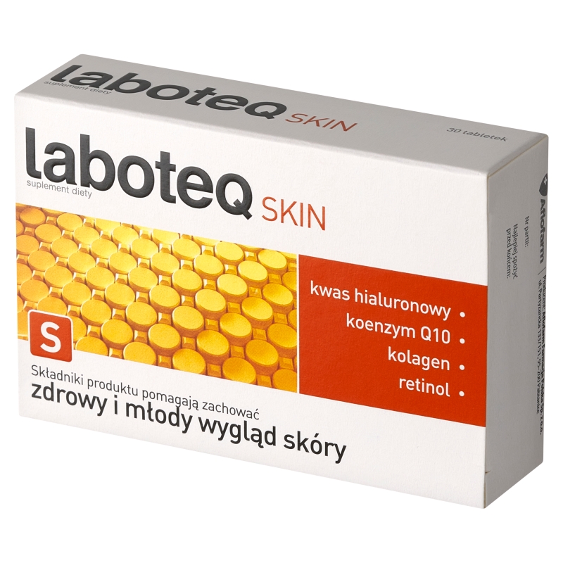 Laboteq SKIN, tabletki ze składnikami pomagającymi zachować zdrowy i młody wygląd skóry, 30 szt.