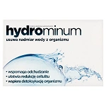 Hydrominum tabletki ze składnikami wspomagającymi redukcję cellulitu i eliminację wody z organizmu, 30 szt.