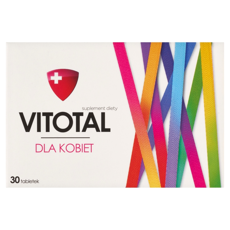 Vitotal dla Kobiet, tabletki z witaminami i minerałami, 30 szt.