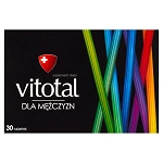 Vitotal dla Mężczyzn tabletki z witaminami i minerałami, 30 szt.