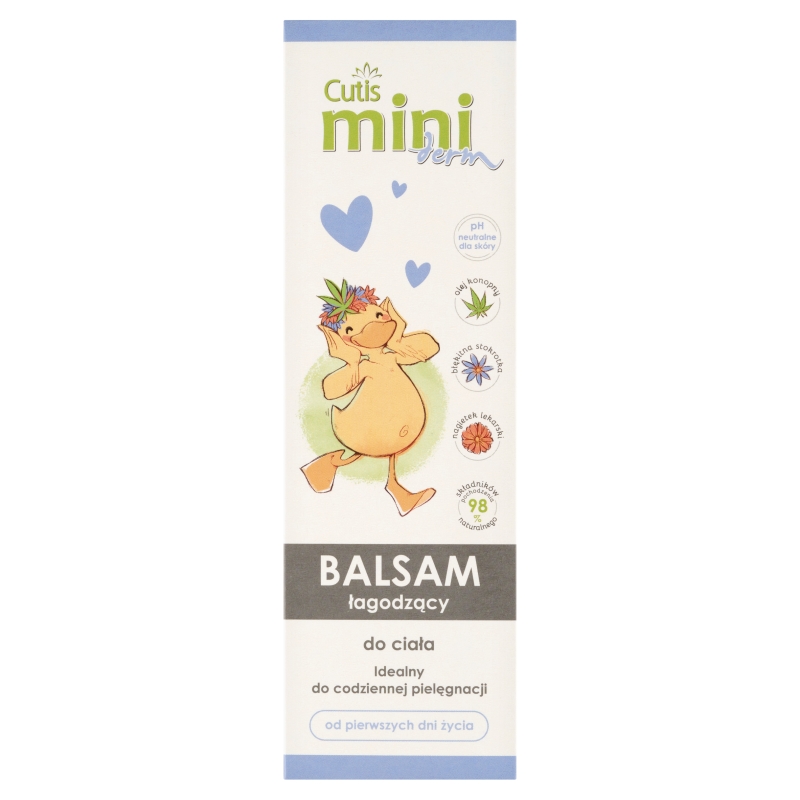 Cutis Mini Derm, balsam łagodzący od pierwszych dni życia, 200 ml